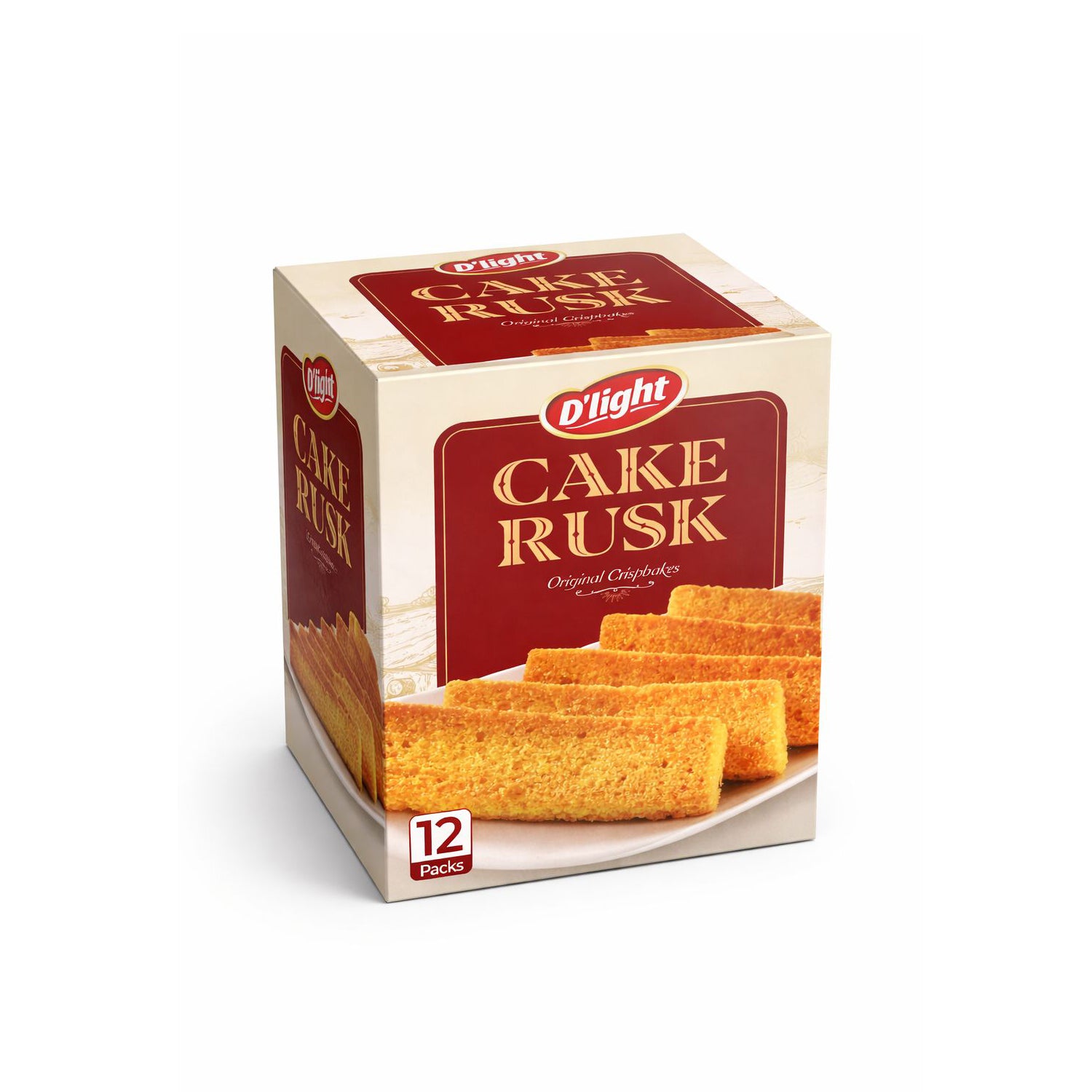Cake Rusk (4 PCs) - Box of 12