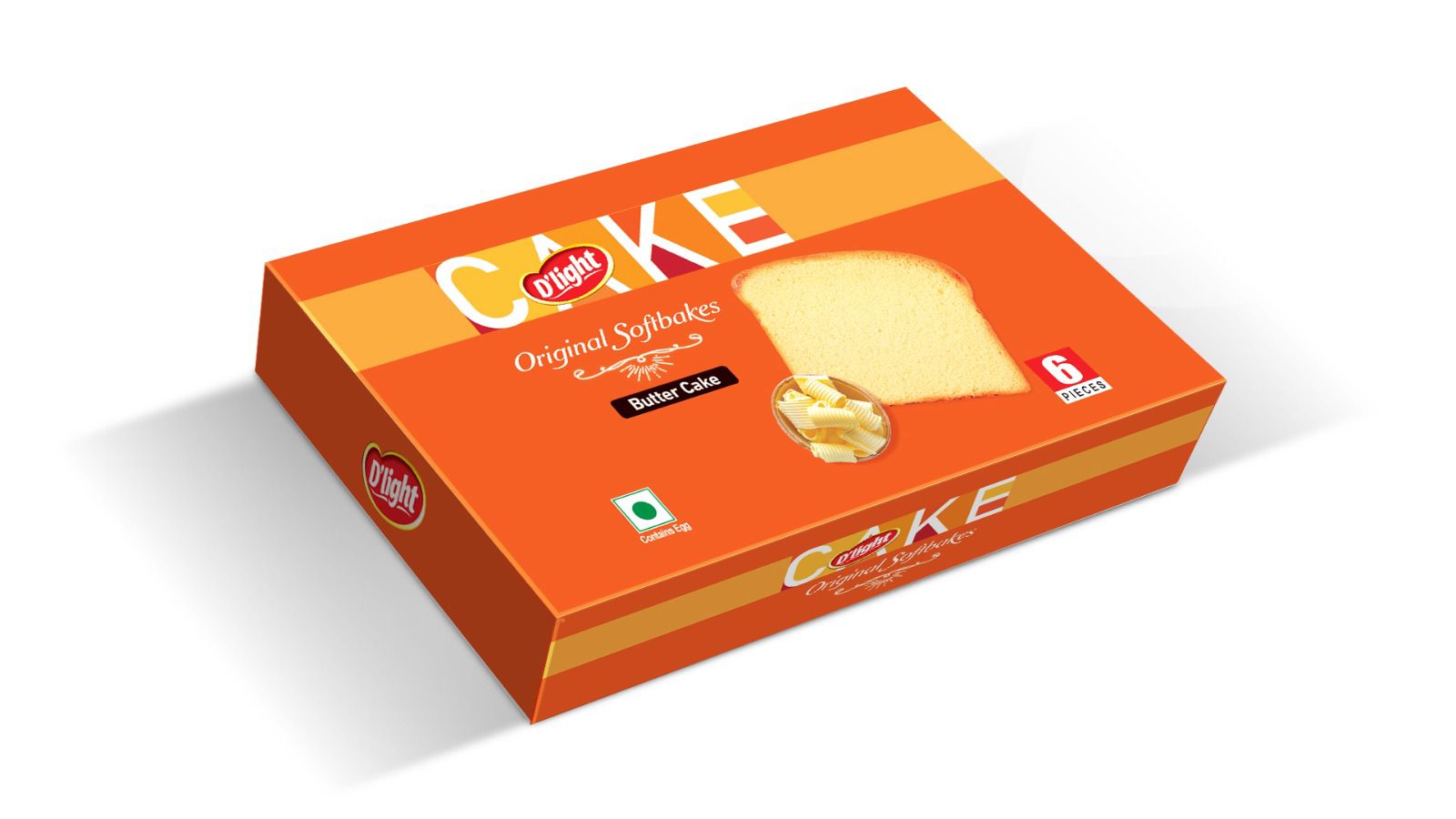 Butter Cake Box of 6 (240g)