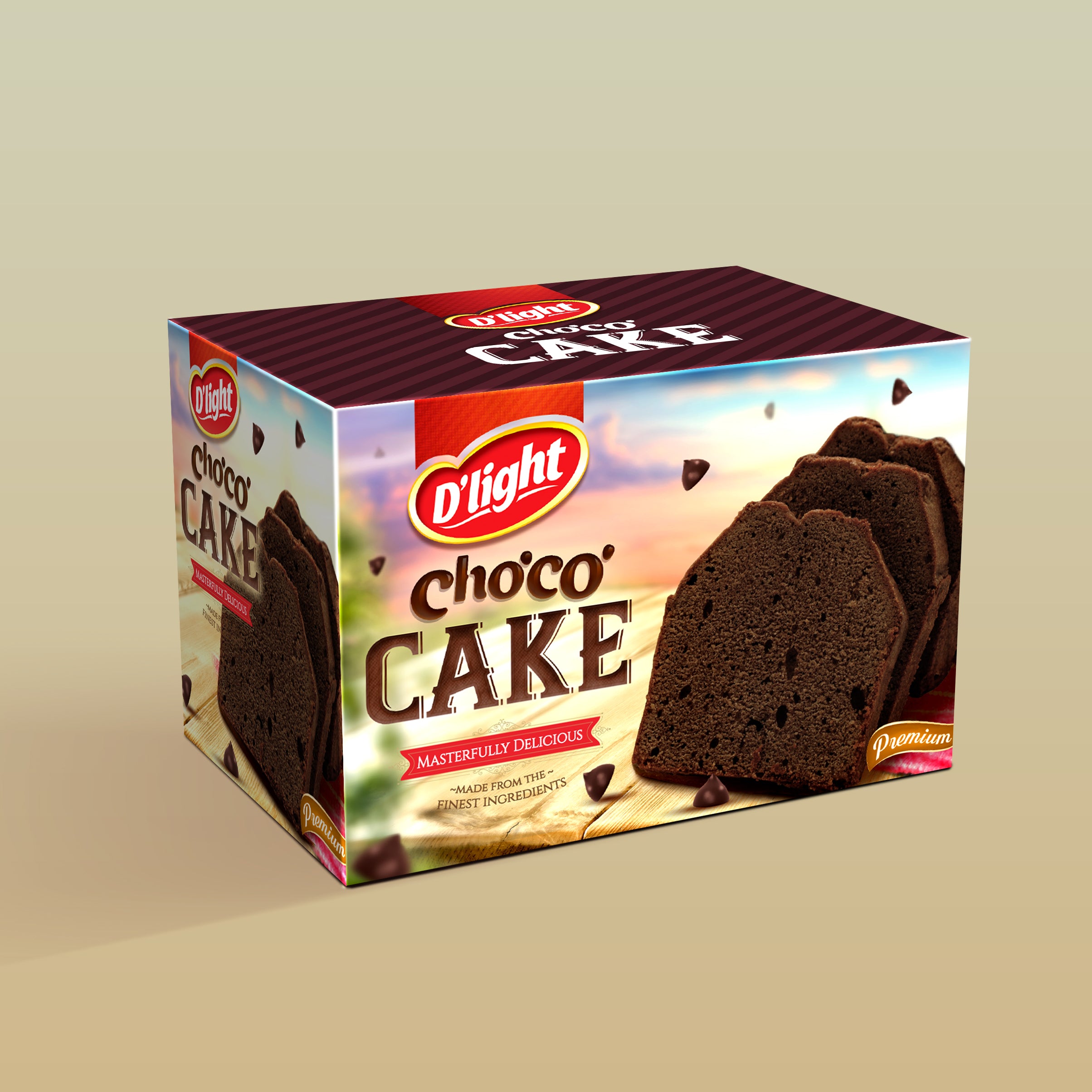 Choco Pound Cake Regular (200g)