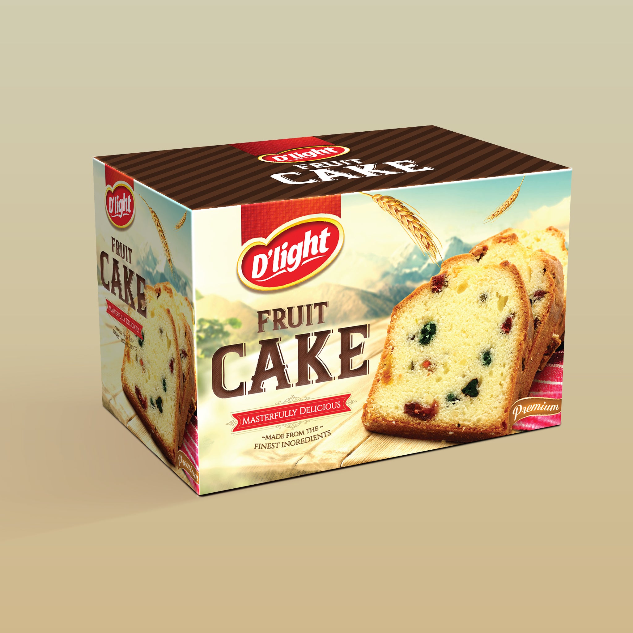 Fruit Pound Cake Regular (200g)