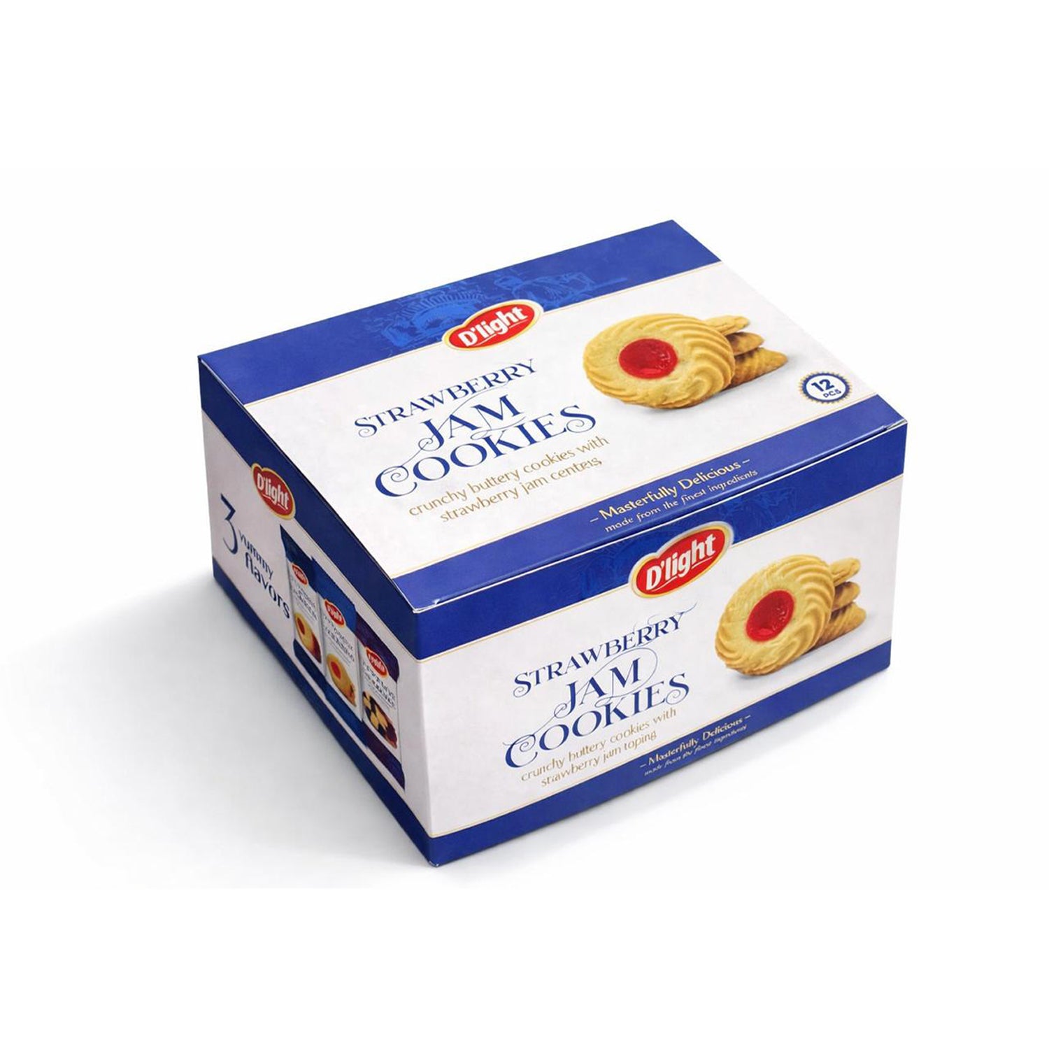 Jam Cookies - Ticky (Box of 12)